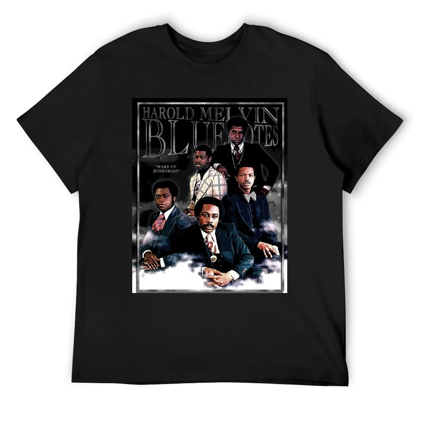 

Harold Melvin & The Bluenotes Wake Up Everybody D-2 Shirt T-Shirt shirts graphic vintage clothes summer tops plain t shirts men