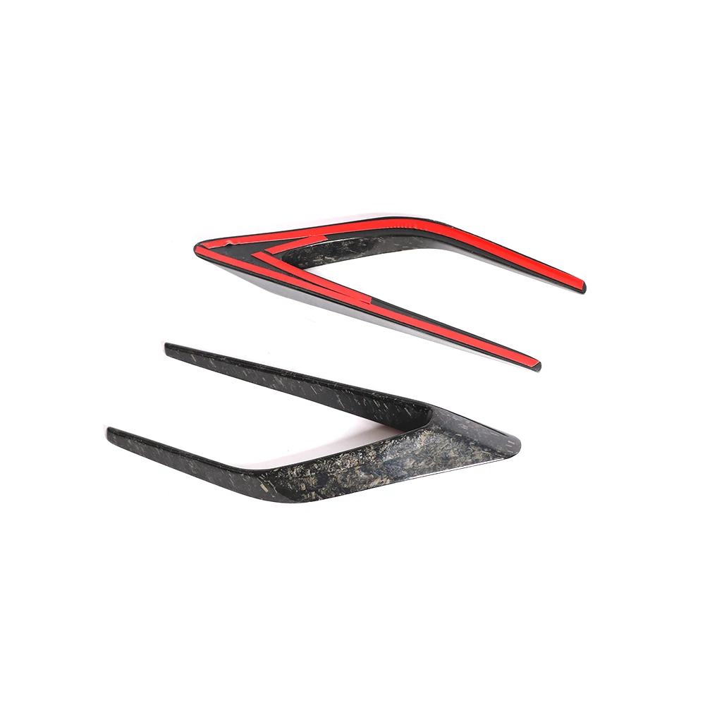 

Forged Carbon W205 C63 Car Fender Scoop Exterior Trim forC63 AMG Sedan 4-Door 15-18custom