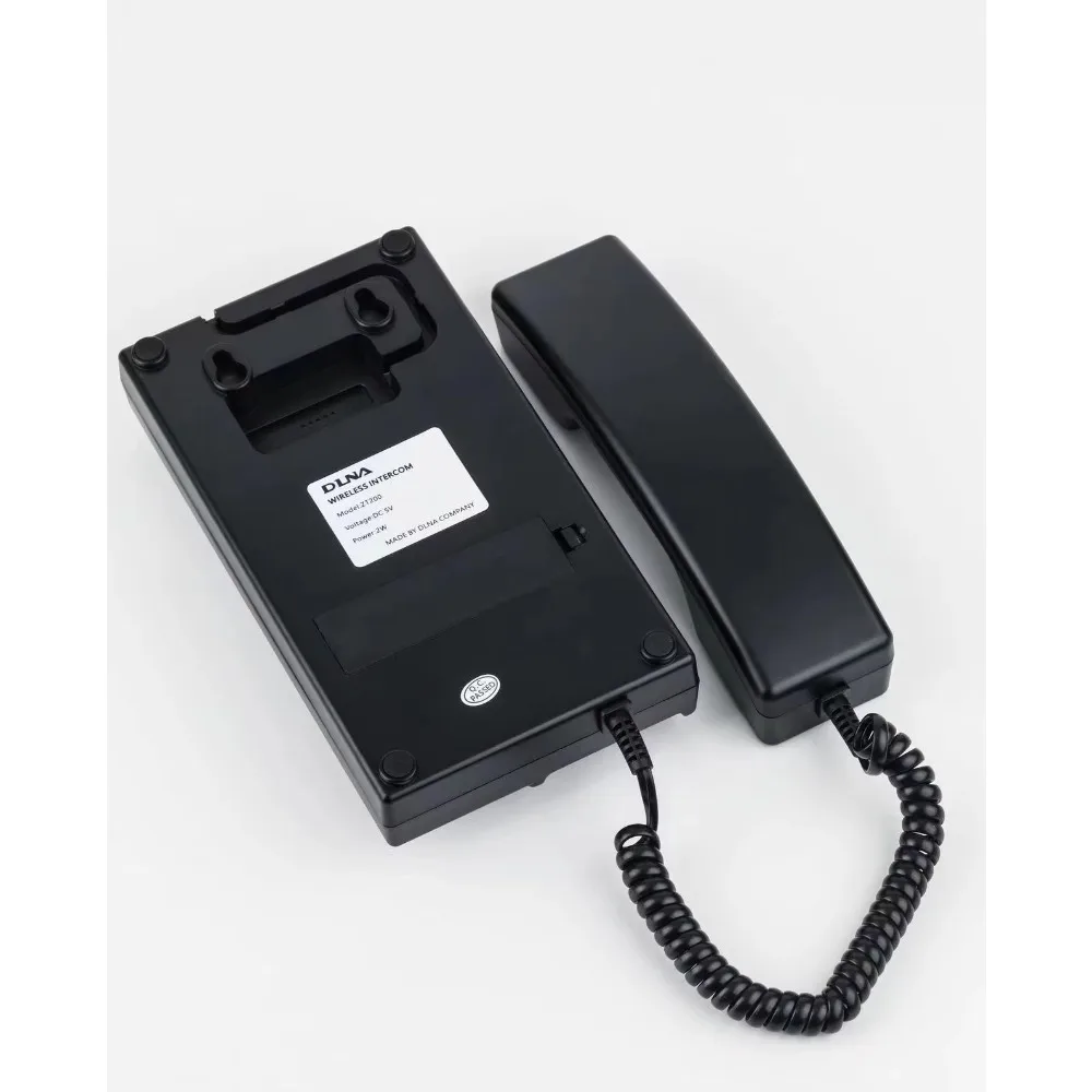 Wireless Communication Room To Room System Audio Hands-free Intercom LCD Phone Anti-jamming Phone for Hotel Warehouse Office