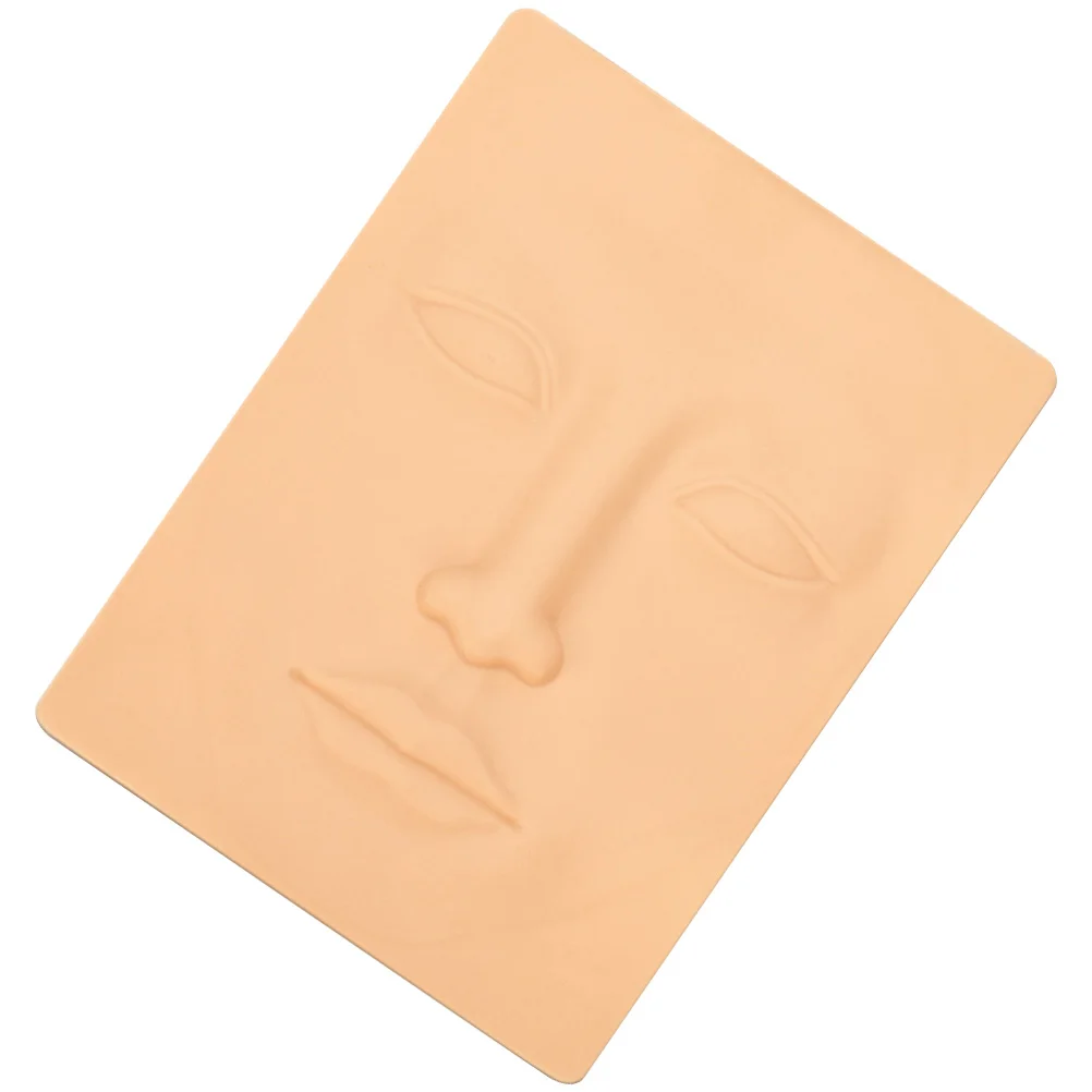 

1 шт., профессиональные силиконовые татуировки, тренировочный манекен для макияжа, принадлежности для татуировки для салонов, художников, вышивки бровей