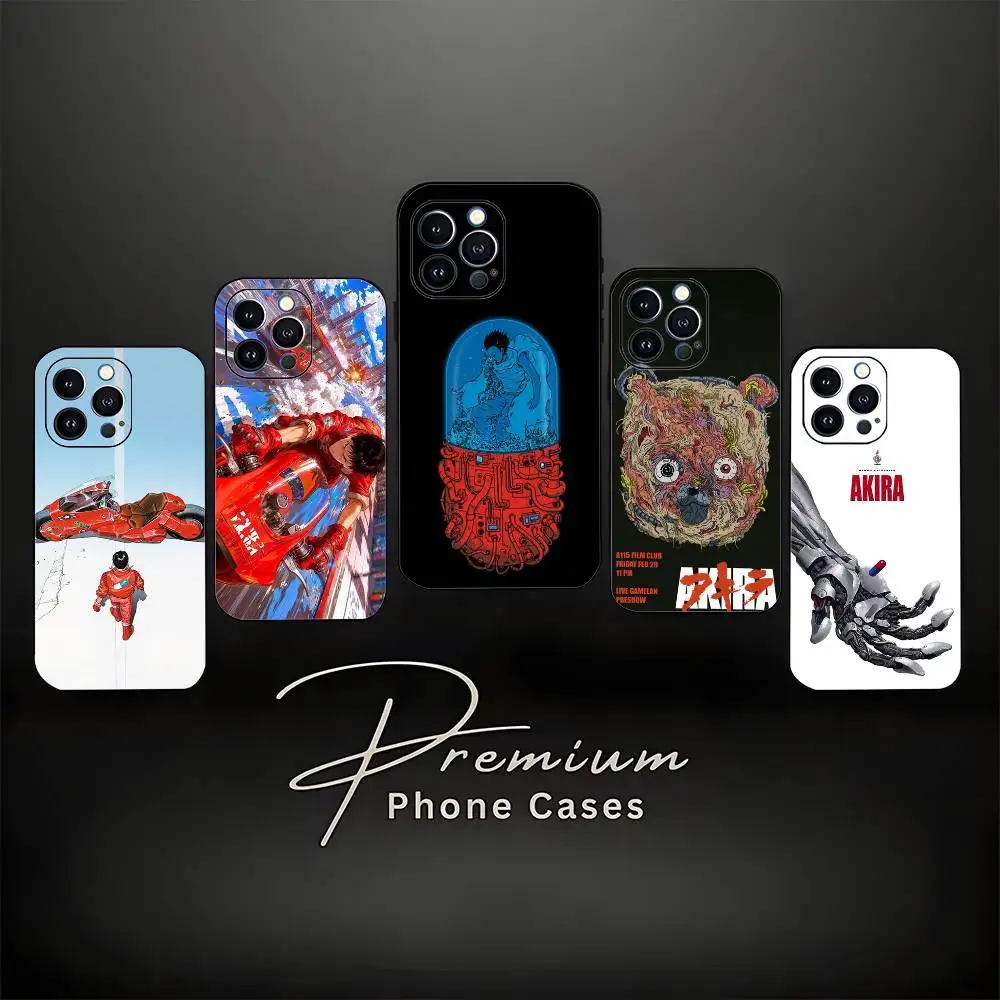 

Tokyo A-Akira punk comics Phone Case For iPhone 17,16,15,14,13,12,11 ,Pro Max,XS,X,XR,SE,Mini,8,7,Soft Silicone Black Cover