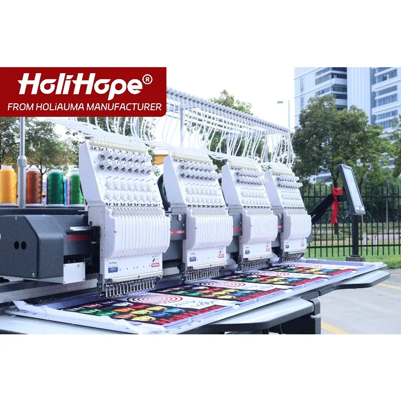 

[Best-selling] Cheapest Price 50% Off Embroidery Machine HoliHope Cap T-shirt Flat Multi Function Embroidery Machine Computerize