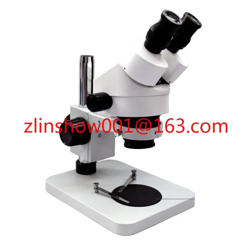 High Definition Industrial Optical Microscope 7-50x Grade Binocular Optical Stereo Microscope