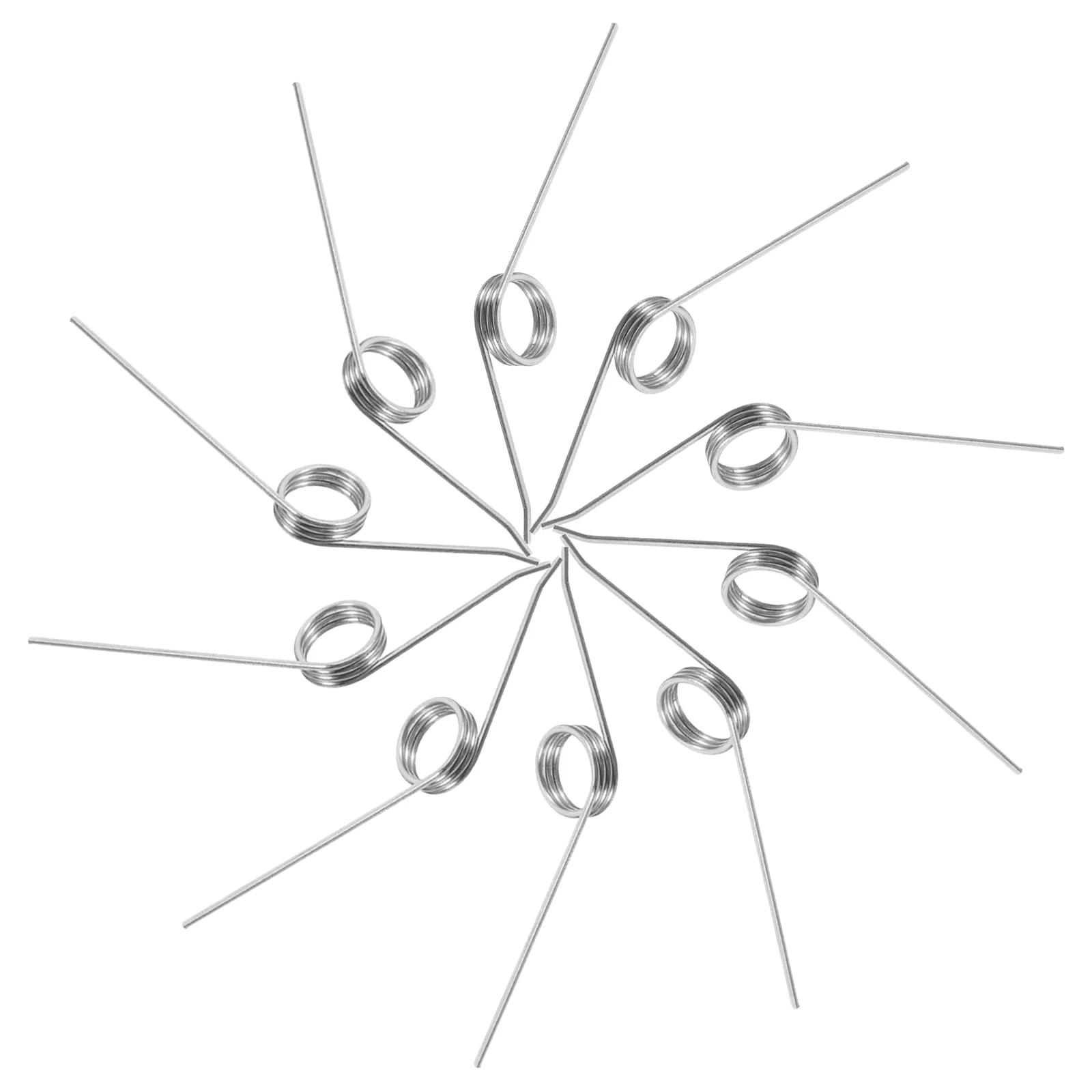 10-częściowy kosz na śmieci Akcesoria Kosz Obrotowy Sprężyna Garaż Przedłużenie Śmieci Stal Nierdzewna Złamanie Zewnętrzny Kabel