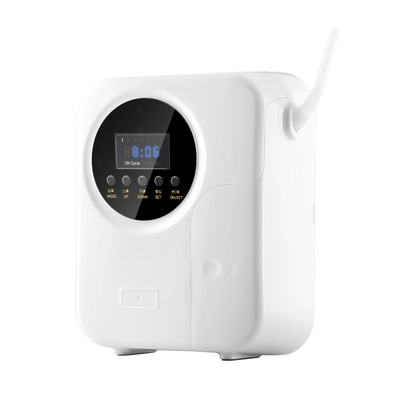 Dual Compressor Commercial Hotel Aroma Diffuser Waterless Essential Oil Atmosphere Machine for Office Kitchen Bathroom Business