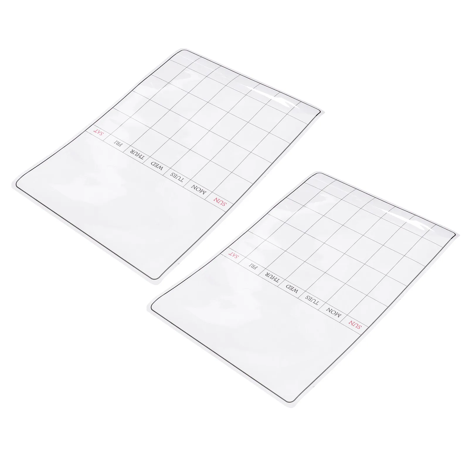2-pieces-de-tableau-magnetique-effacable-pour-notes-tableau-d'affichage-inscriptible-pour-refrigerateur-tableau-de-planification-domestique-rappel-reutilisable-pour-refrigerateur