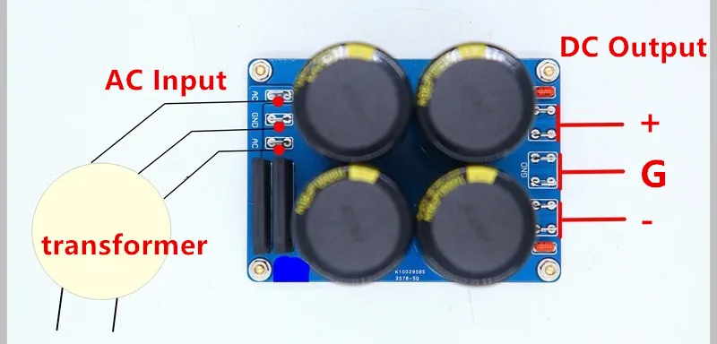Выпрямительная плата для моста питания, 80 в, 100 в, 10000 мкФ, 25 А