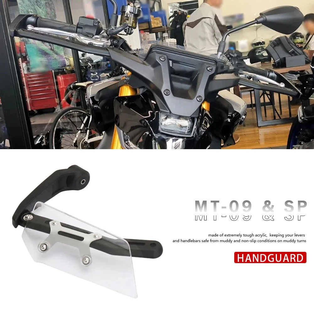 

Handguard Bracket Motorcycle Hand Handlebar Handle bar Guards For YAMAHA MT-09 MT 09 mt09 MT09 SP 2024 2025 Hand Guard