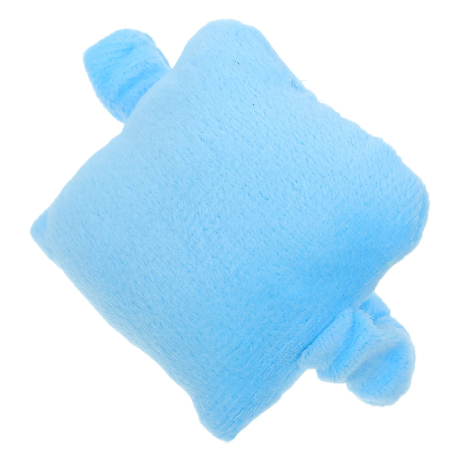 Wearable Mouse Pillow Sky-Blue Comfortable Wrist Support Keyboard Cushion Rest Mat for Office Laptop Computer Gaming