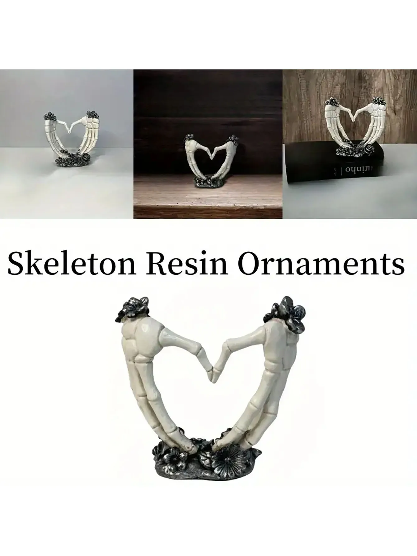 1pc decorazioni, ornamenti, decorazioni natalizie, decorazioni di Halloween, a forma di teschio, possono essere utilizzati per la decorazione di Halloween, entrambi