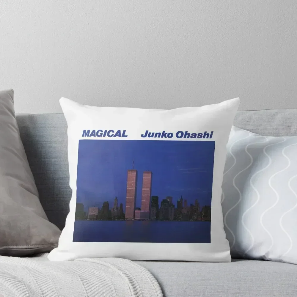 

Junko Ohashi - Magical (1984) Throw Pillow Plaid Sofa luxury home accessories Cushion Cover Set pillow