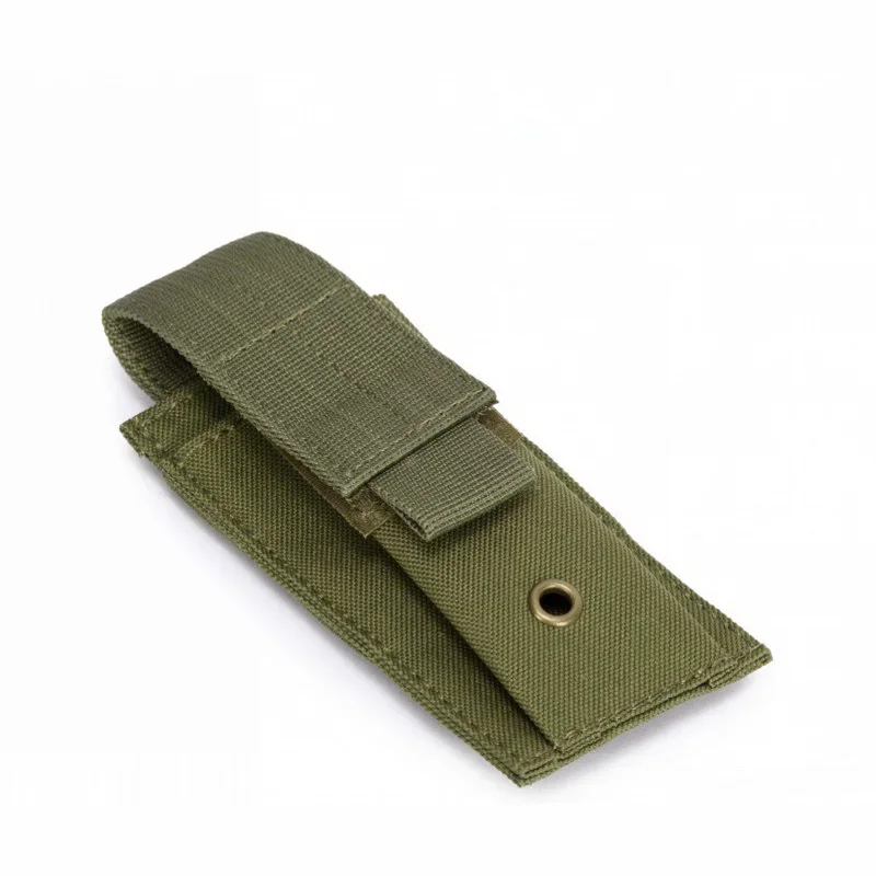 9mm Single Magazine Pouch Outdoor Molle Open Magazine Pouch for Glock M1911 92F Torch Pouch Triple Pack