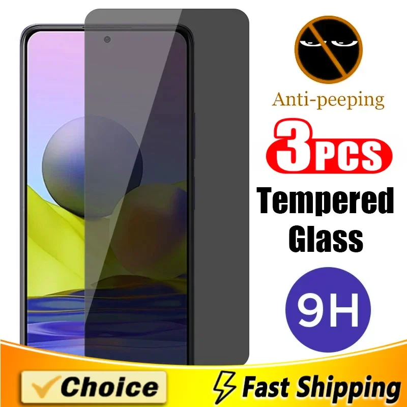 3 Pcs Tempered Film Anti Spy For Xperia 1 10 5-ii-iii-iv-v Screen Protector Film Privacy For Xperia Pro-1 10-3Lite Plus L4 Glass