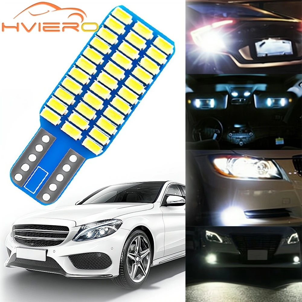 

3014 33SMD Белый светодиодный индикатор постоянного тока 12 В для автомобиля Широкая лампа для чтения Номерный знак Фонарь Багажник Лампа для ног Ультра яркая универсальная