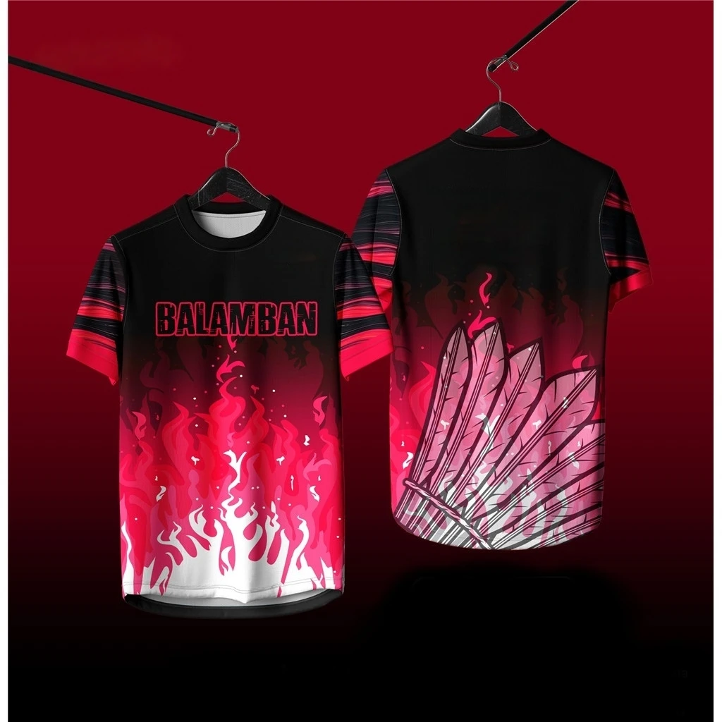 

Men's t-shirt Gradient 3D Print badminton Short Sleeve Top Summer Outdoor Men's Street Fashion O-Neck Tees Quick Drying Gym Top