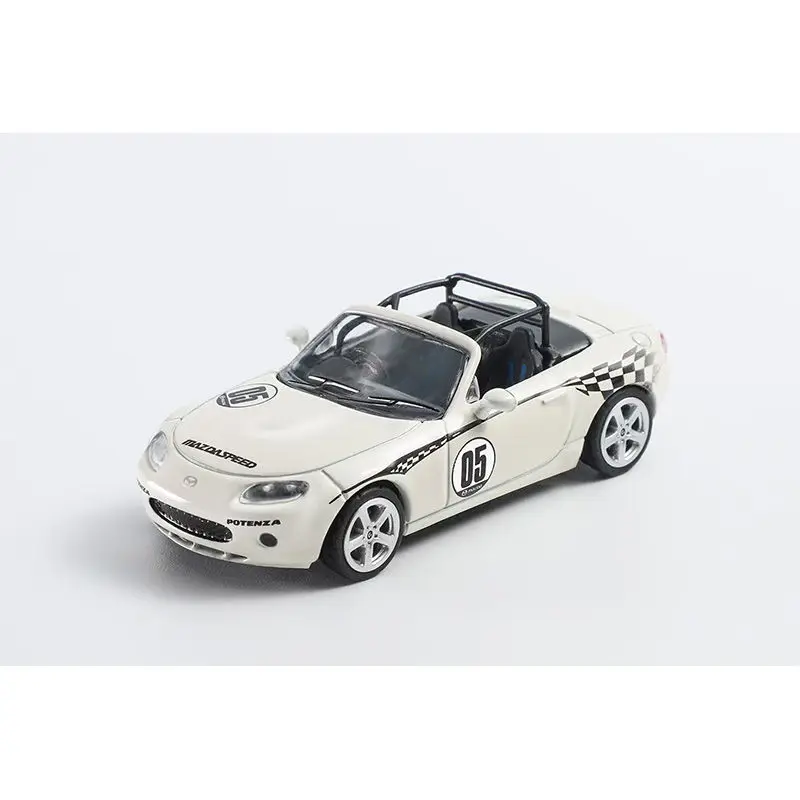 

DCT 1:64 Mazda MX-5 Racing Edition Simulation Alloy Car Model Collection Ornament