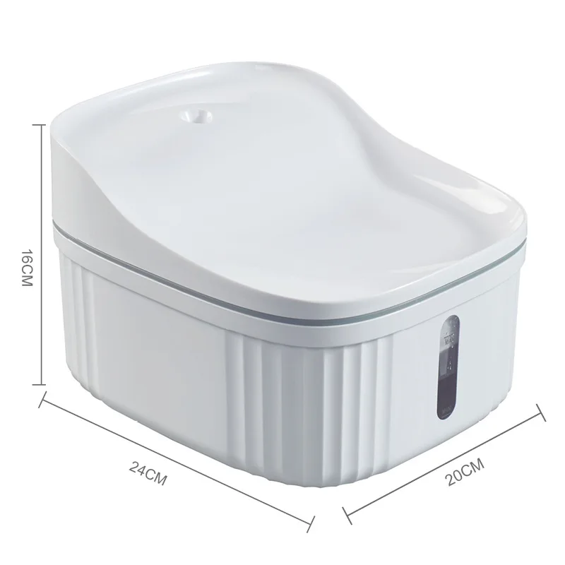 

Умный автоматический диспенсер для воды для домашних животных, твердая, экологически чистая система подачи проточной воды для кошек и собак