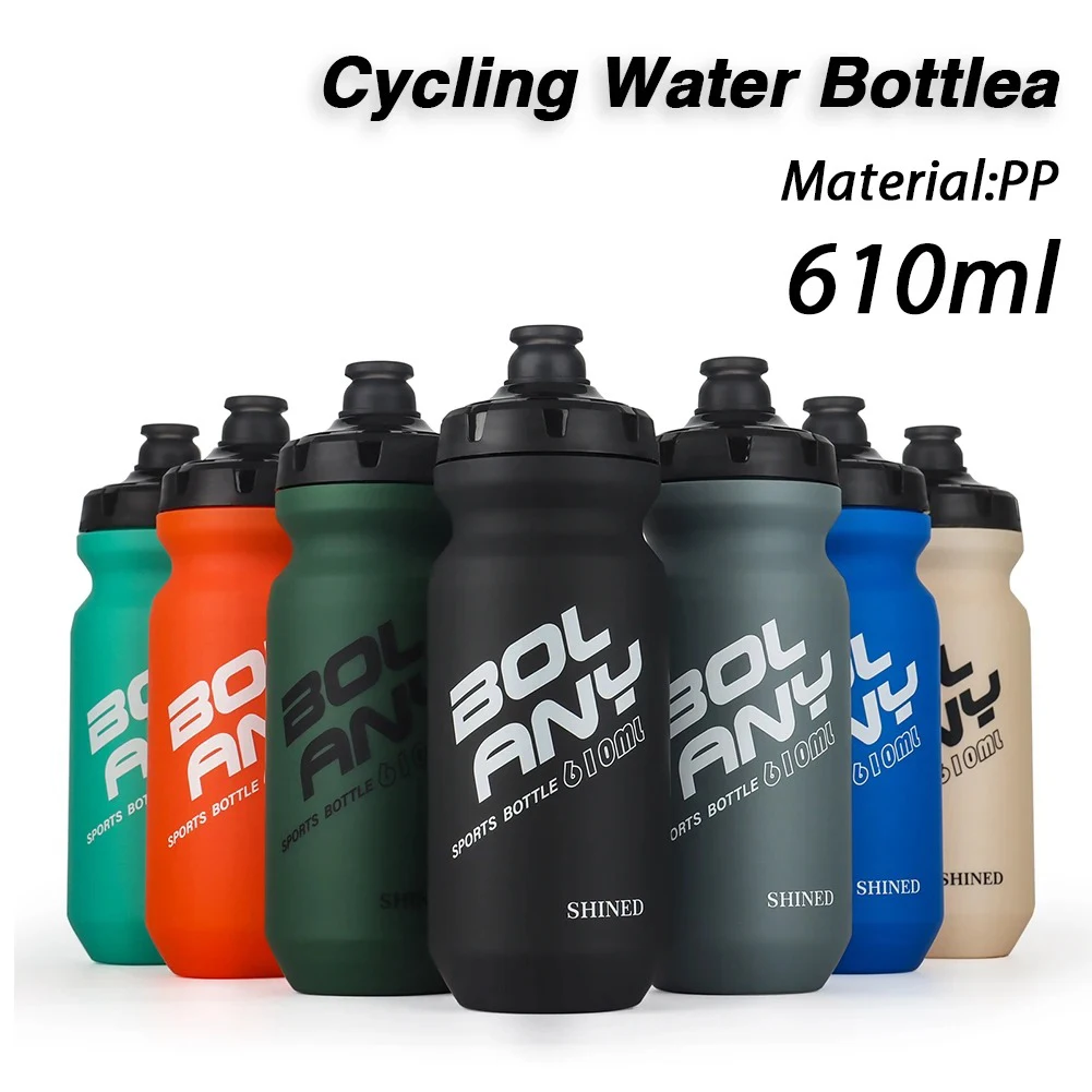 Cycling Squeeze Water Bottle Bike Squeeze Water Bottles With Anti Slip Grip Silicone Spout 610ML/21.5 Oz Sports Bottle