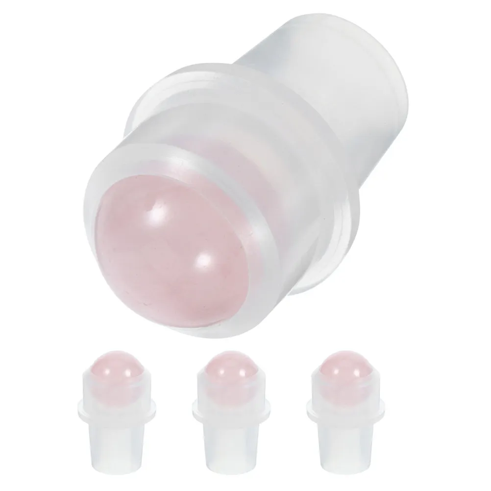 4Pcs Essential Oil Roller Balls Stainless Steel Inserts 16Mm Neck 10Ml Replacement Leakproof Smooth Even Application Rollers