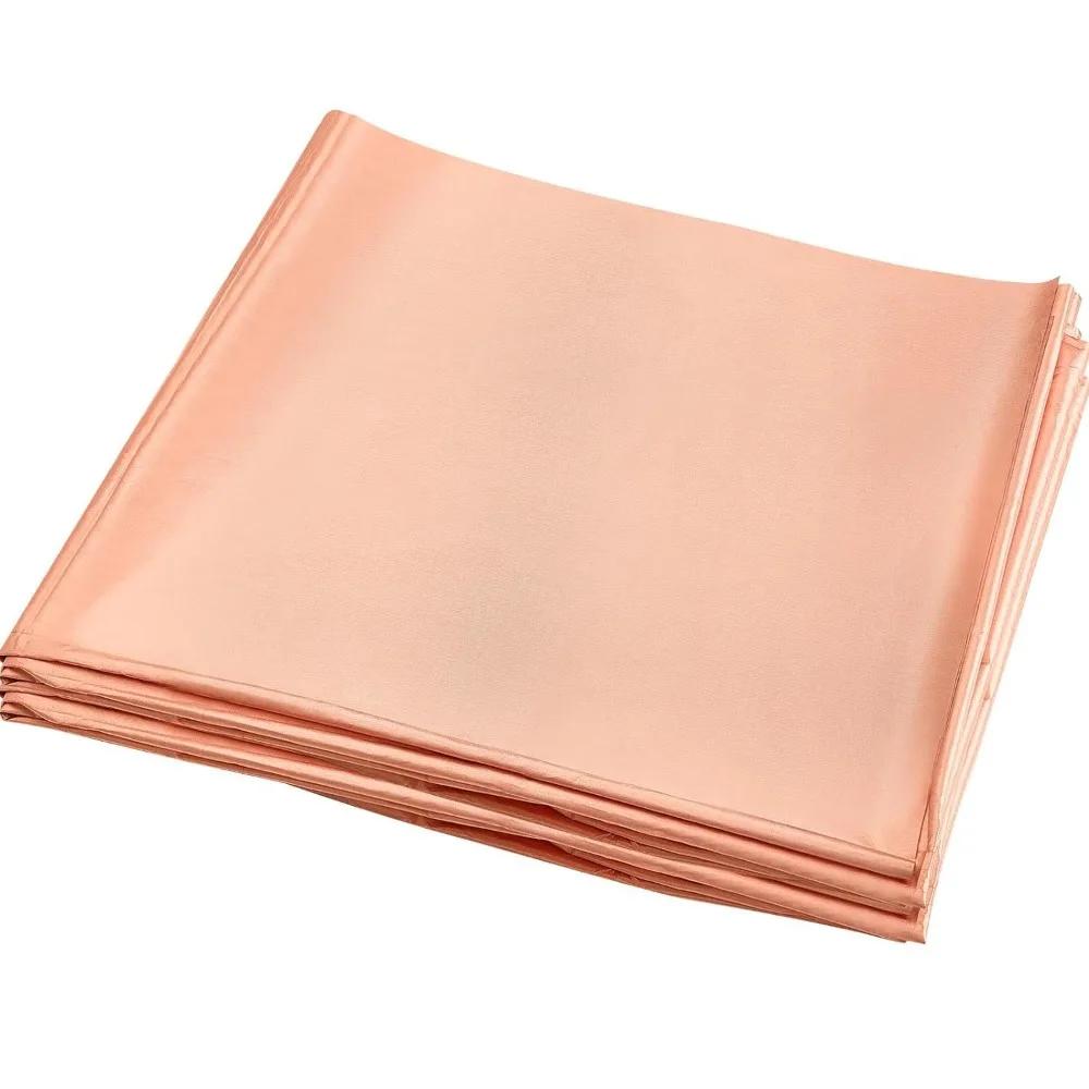 New 1.1x1Meter RFID Shielding Block Gold Copper Polyester RFID Blocking Material WiFi/RF Anti-Radiation Cloth