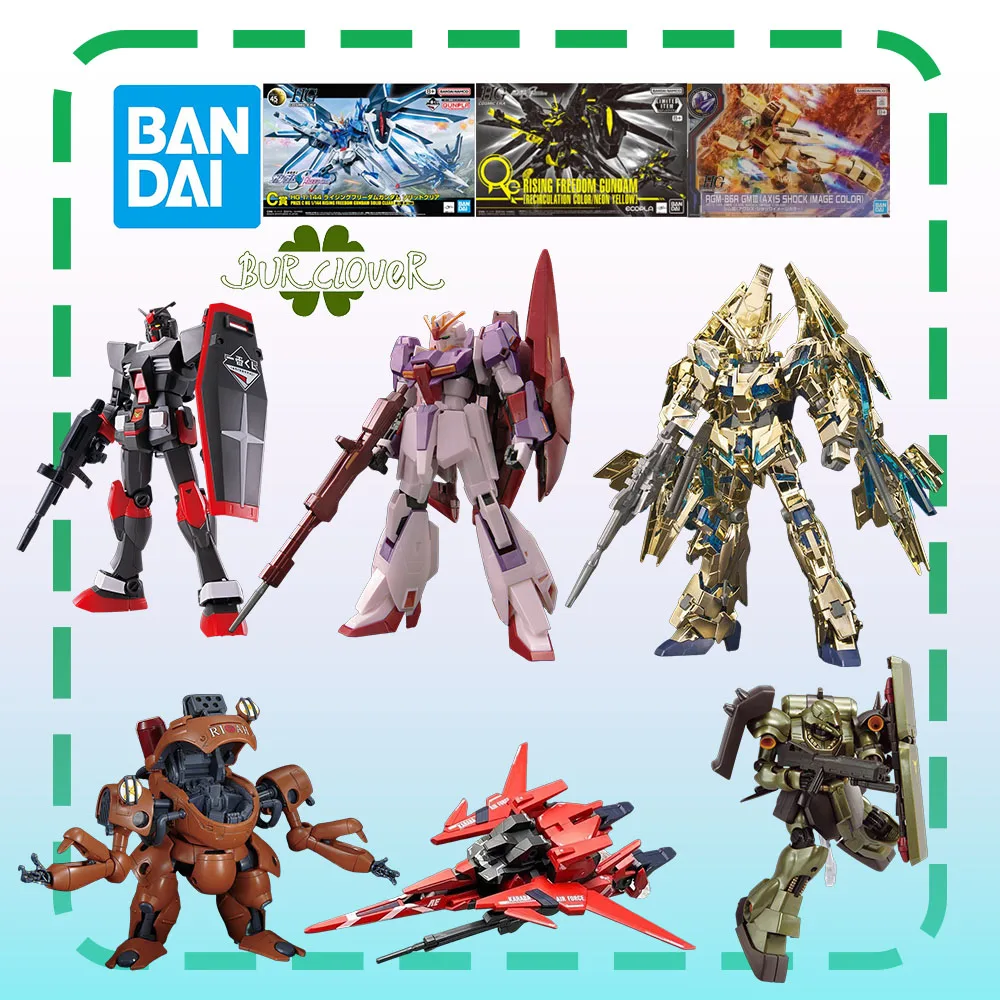 Bandai Echt HG Andere beperkingen XXXG-OOWO WING GUNDAM NUL IGLEAR GOLORI Anime Figuur Model Assemblage Speelgoed Geschenken Op voorraad