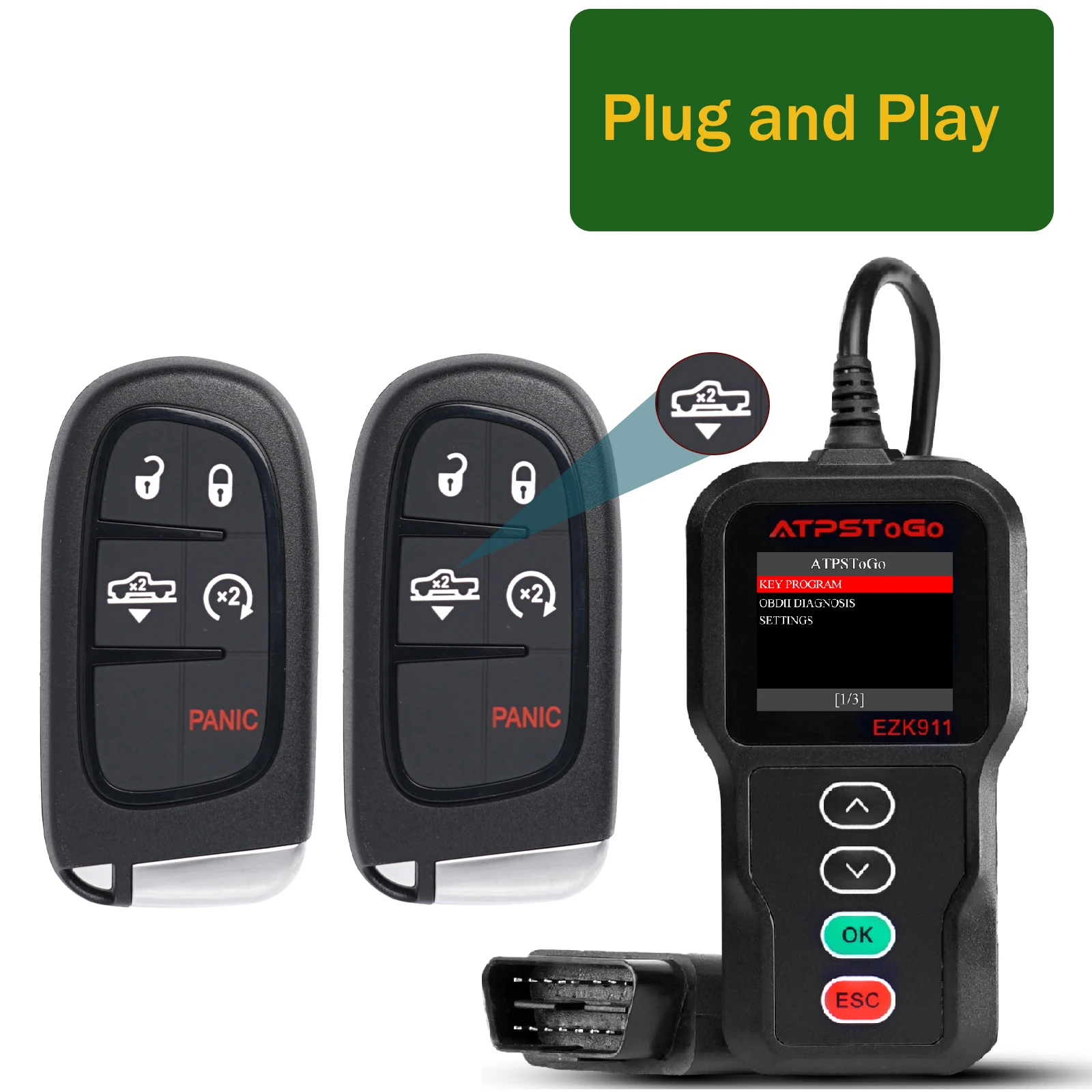 Variant: 5 button (smart key)