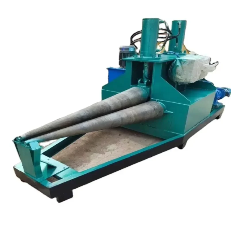 JS-6*2500 Hydraulic Cone Rolling Machine Three Roll Metal Structure Bending Machine Sheet Metal Bending Rolling Machine