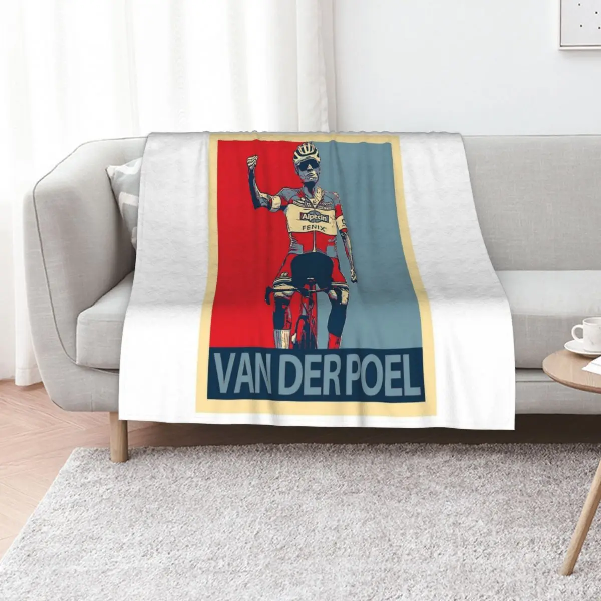 

mathieu van der poel Throw Blanket cosplay anime Thermal Travel Bed Blankets