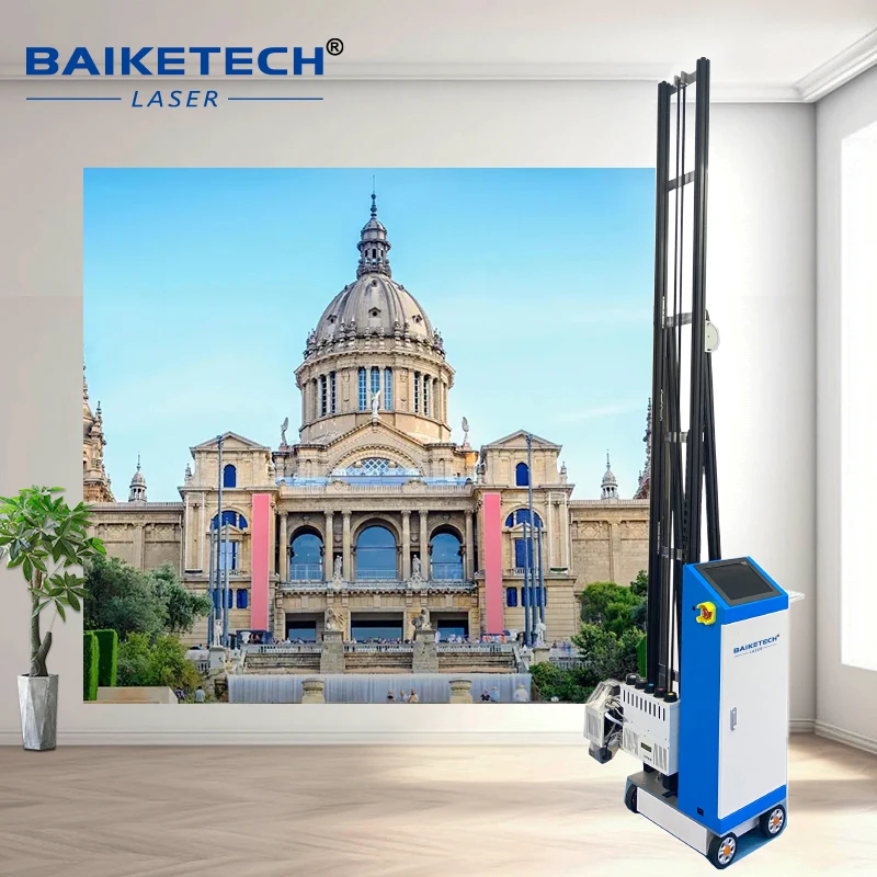 

TH-UP900R Factory 3D 3m high 4720 UV wall inkjet printer indoor and outdoor printing machine