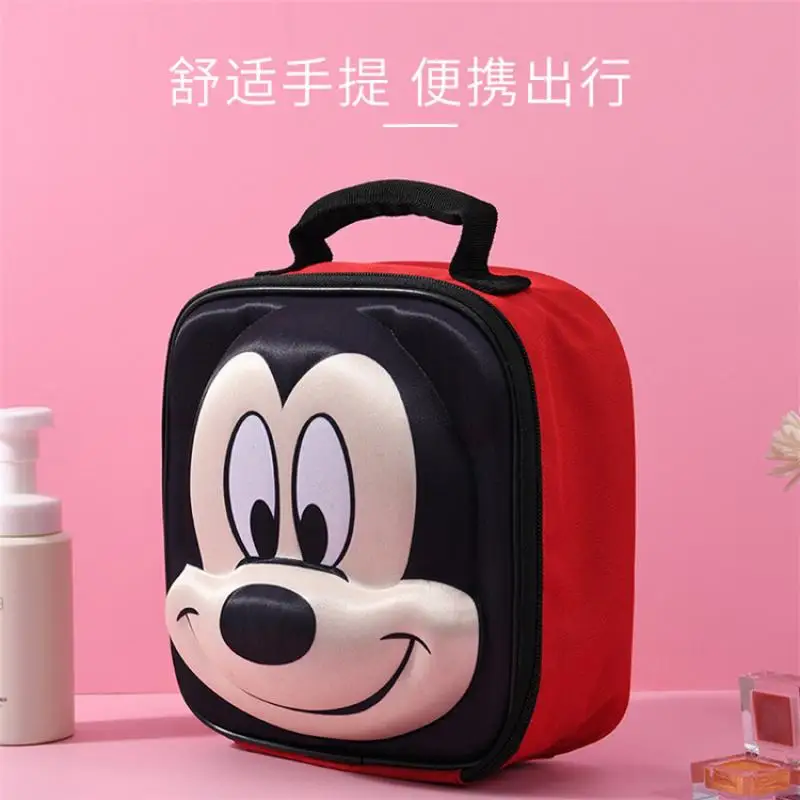 Kawaii Sanriod Anime Series Mymelody Kitty Mickey Mouse Cosmetic Storage Bag Portable Picnic Tidy Pregnancy Kit Holiday Gift