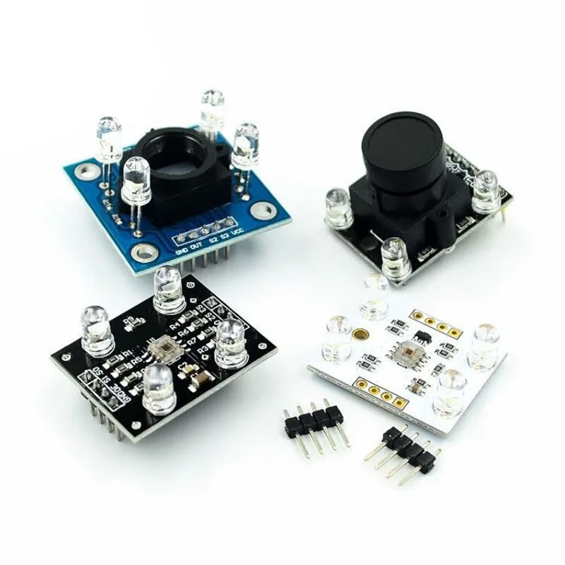 1~20Pcs GY31/GY-33 TCS34725 With Wide-Angle Lens TCS3200D/TCS230 Color Recognition Sensor Module