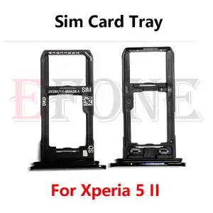 Bilashmart Sony Xperia 5 II Sim Card Slot Tray Holder Sim Card Reader Socket