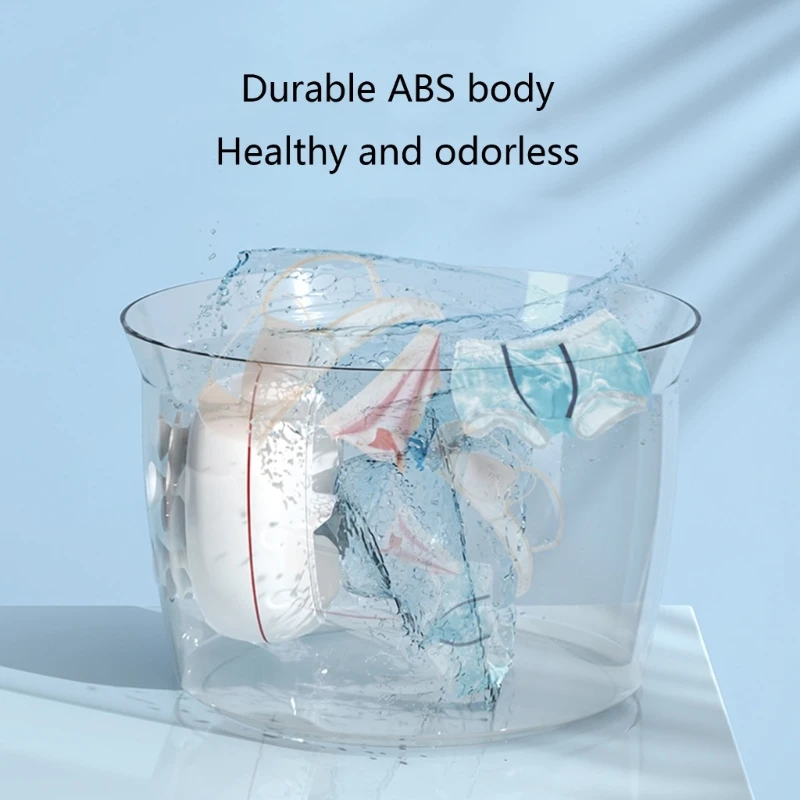 แบบพกพา Turbo เครื่องซักผ้า Mini เครื่องซักผ้า Ultrasonic Turbine เครื่องซักผ้า USB Powered Travel เครื่องซักผ้าทำความสะอาด