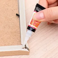 Liquid Super Glue Wood Rubber Metal Glass Cyanoacrylate Adhesive Stationery Store Nail Gel 502 Instant Strong Bond Leather 4
