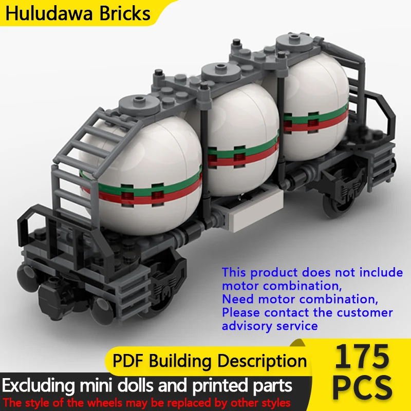 

Модель городской автомобиль MOC, строительные кирпичи, железная дорога, сило, грузовая железная тележка, модульная технология, детские праздничные подарки, сборные игрушки, костюм