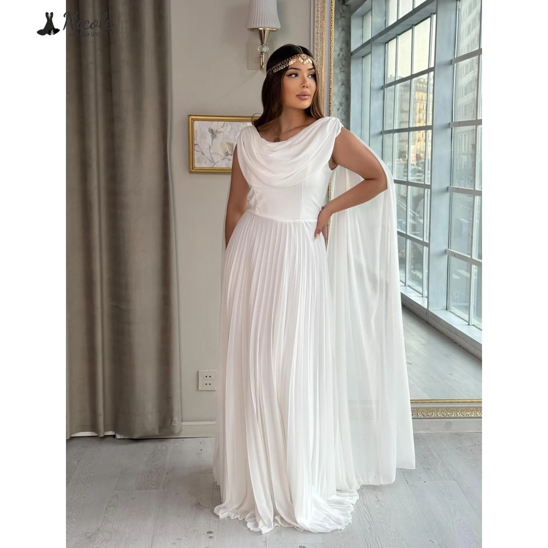 

Шифоновые роскошные женские вечерние платья Николь, роскошные платья на заказ 2025, вечернее платье для выпускного вечера, роскошные платья для вечеринки