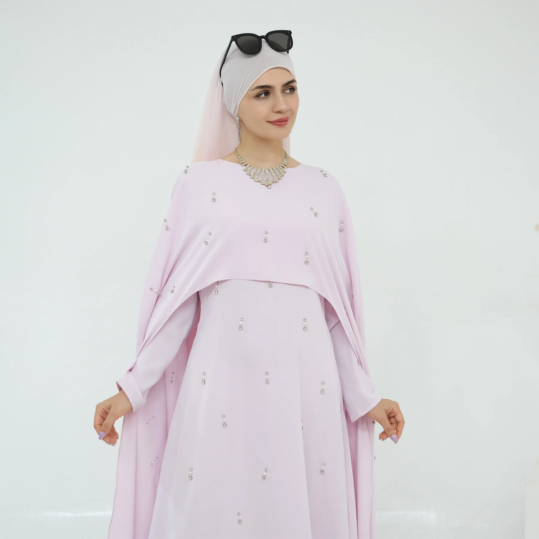 

Ид Рамадан Абая Скромное мусульманское платье Kebaya Африканские платья Женский халат Femme Musulmane Кафтан Исламская одежда Марокаин Vestido