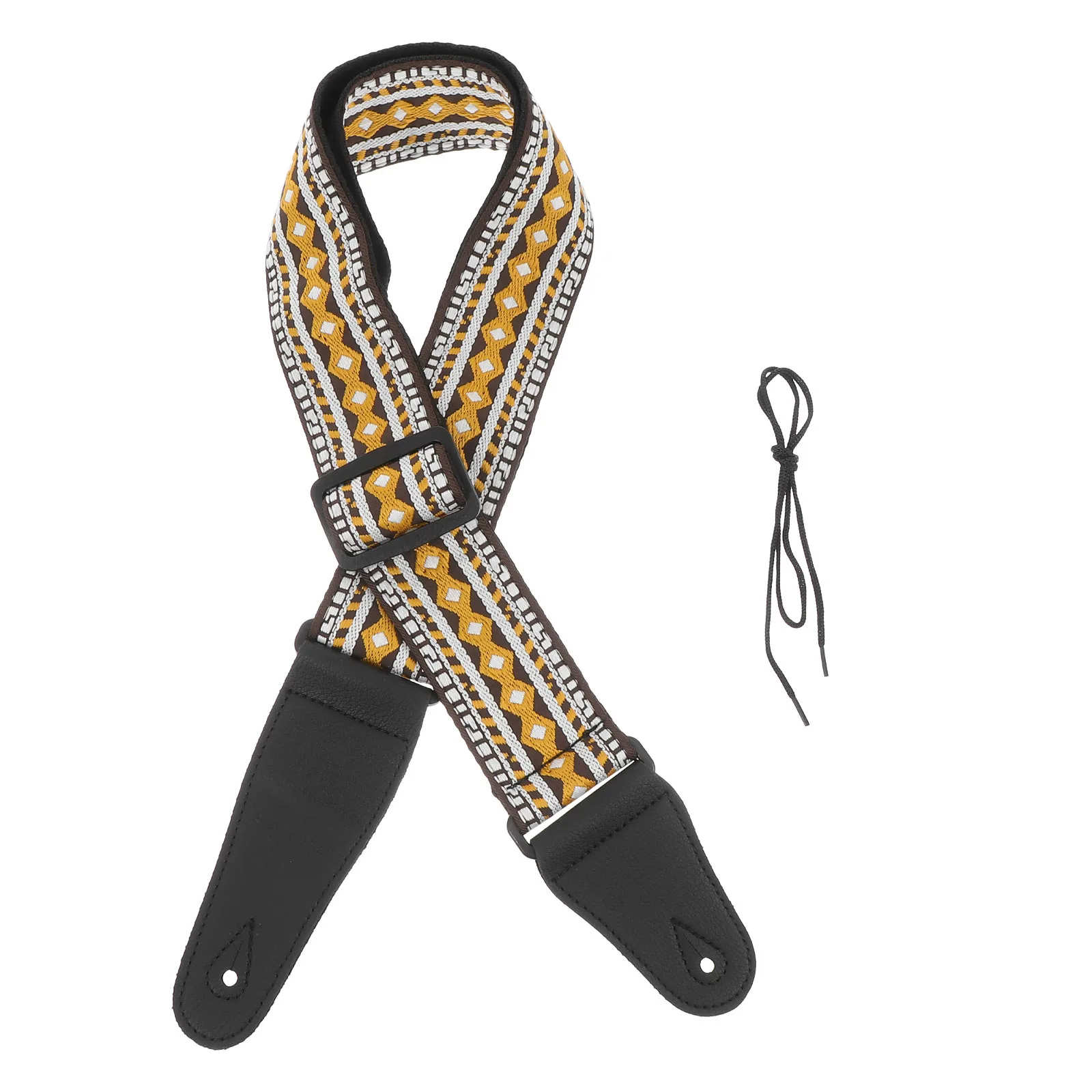 

1Pcs Guitar Strap Stylish Printed Moisture-Absorbing Comfortable Fit Universal Musical Instrument Shoulder Belt Long-Lasting Use