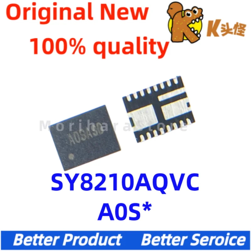 5PCS/ AOS6VA AOS7HF AOS6UC QFN18 SY8210AQVC A0S AOS5YB