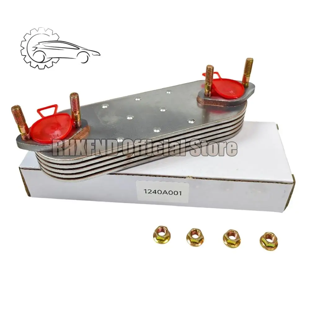 

1240A001 4M41 new oil cooler suitable for Mitsubishi Pajero V 88 V98 Montero Sport Nativa KH8W L200 Triton Sportero KB8T 3.2