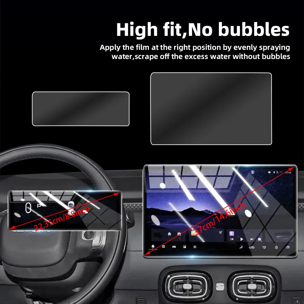 Auto-Schutzglas für GAC Aion UT/Aion V Tyrannosaurus Rex 25-26 für GPS-Navigationsbildschirm Displayschutz Interieur – Detail 4