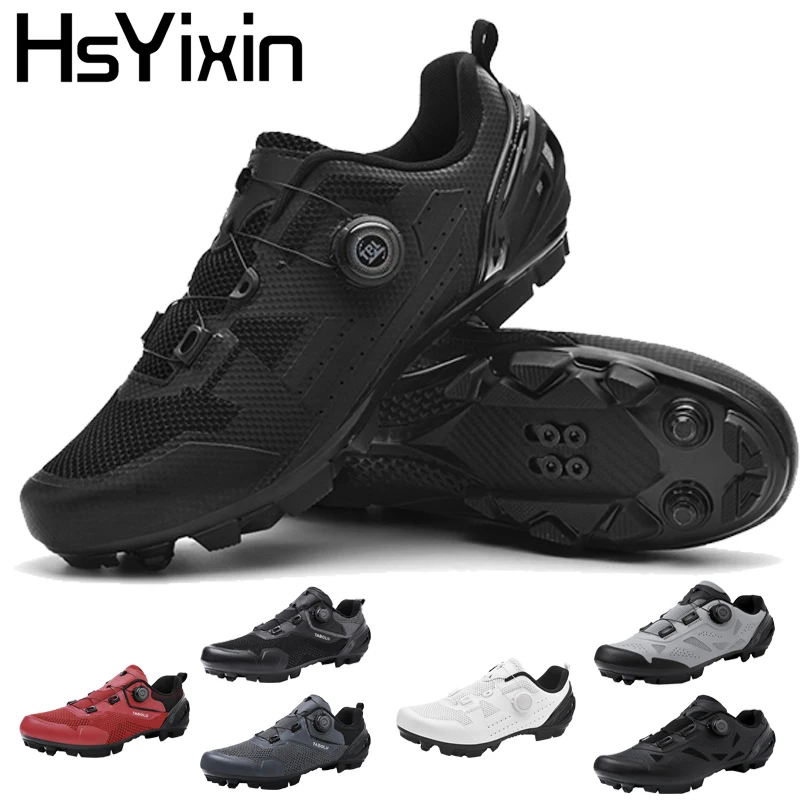 

2025 Bicycle sneaker Mtb with Studs Men's Sports Speed Bike Shoes Women's Mountain Racing Flat SPD Mtb Bike Shoes