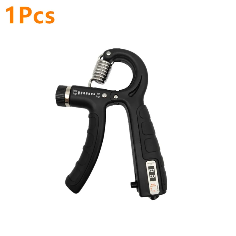 Grip Strengthener with Electronic Counter – Adjustable 10–100 kg