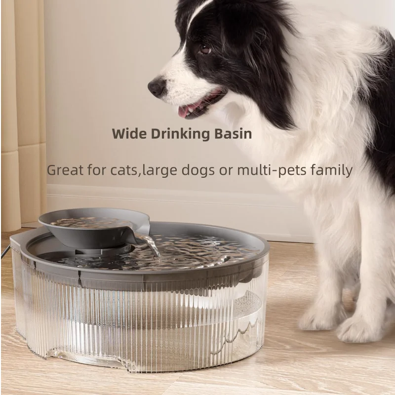 

5L USB Operated Automatic Pet Water Fountain Silent Large Capacity Cat Constant Temp Water Dispenser Pet Drinker Bowl