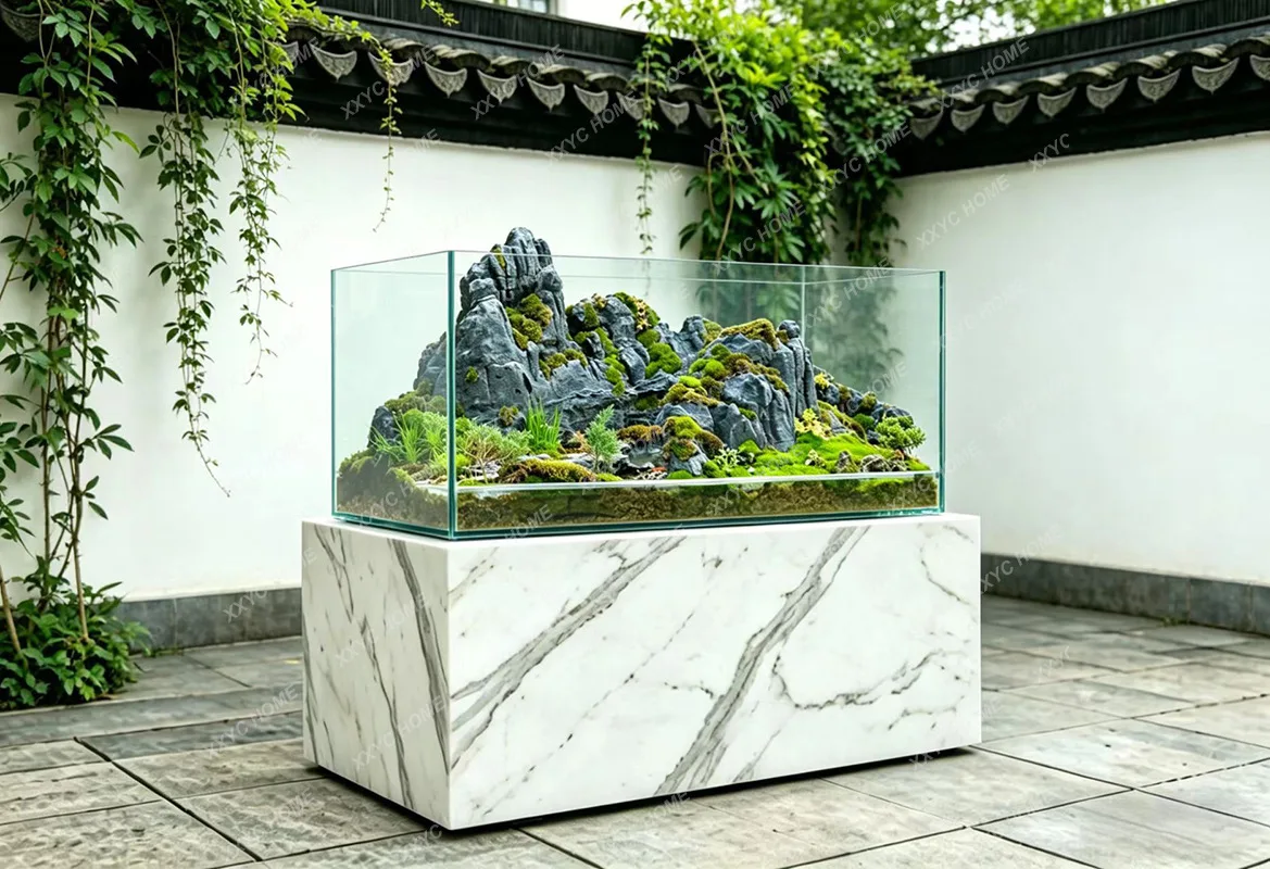 Rockery flow imitation stone ornament, stone ornament, zen, landscaping, living room study decoration ornament