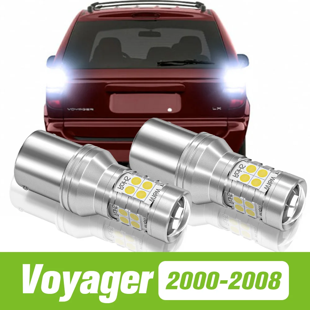 

2pcs For Chrysler Voyager 2000-2008 LED Reverse Light Backup Lamp 2001 2002 2003 2004 2005 2006 2007 Accessories