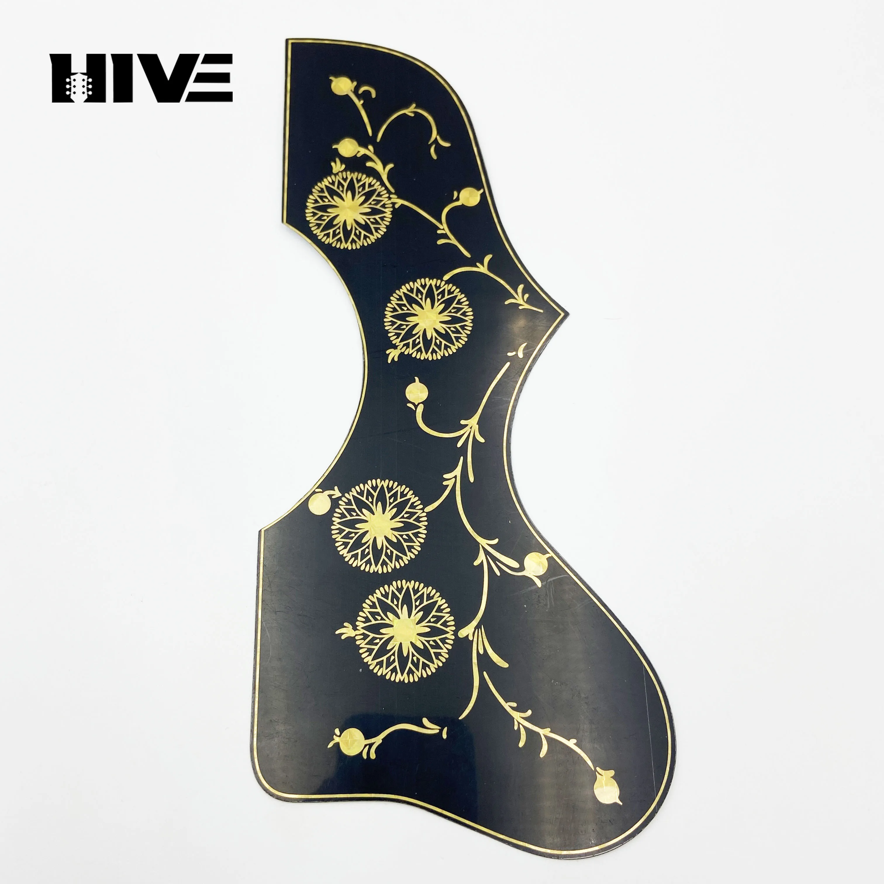 41-inch Folk Acoustic Guitar Guard Plate Laser Printed Guitar Guard Plate Color Wear-Resistant Guitar Guard Plate