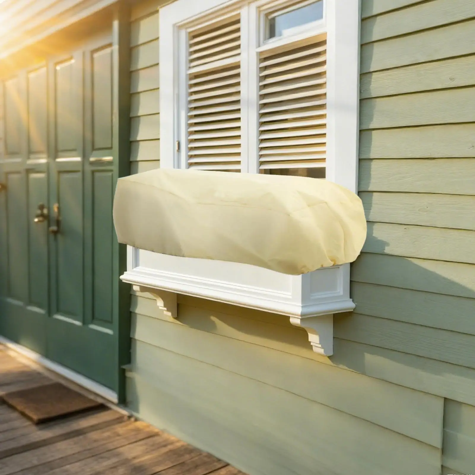 

Покрывало на кровать, 2-х предметная прямоугольная защита растений со шнурком, устойчивая к атмосферным воздействиям защита от замерзания растений для наружного сада