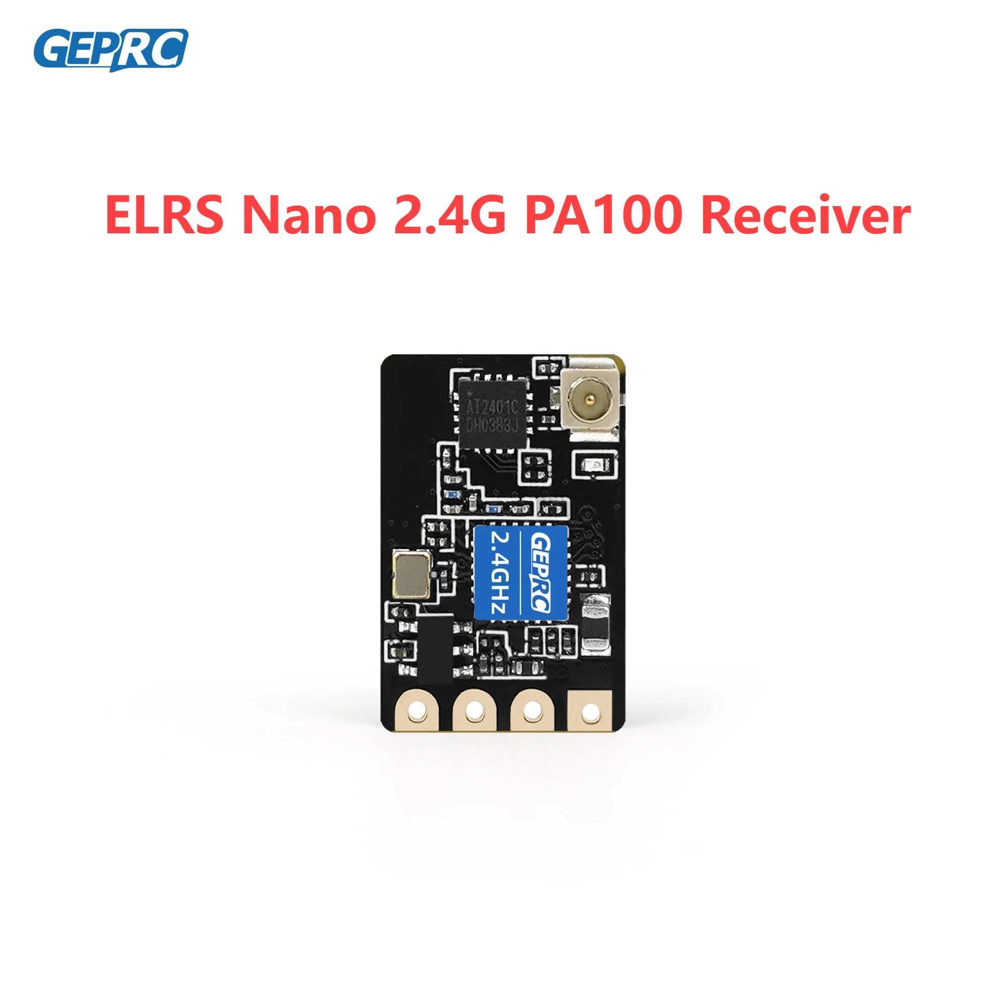 GEPRC ELRS Nano 2.4G PA100 Receiver ExpressLRS 2.4G 100mW Accessory Parts Base Quadcopter FPV Freestyle RC Racing Drone