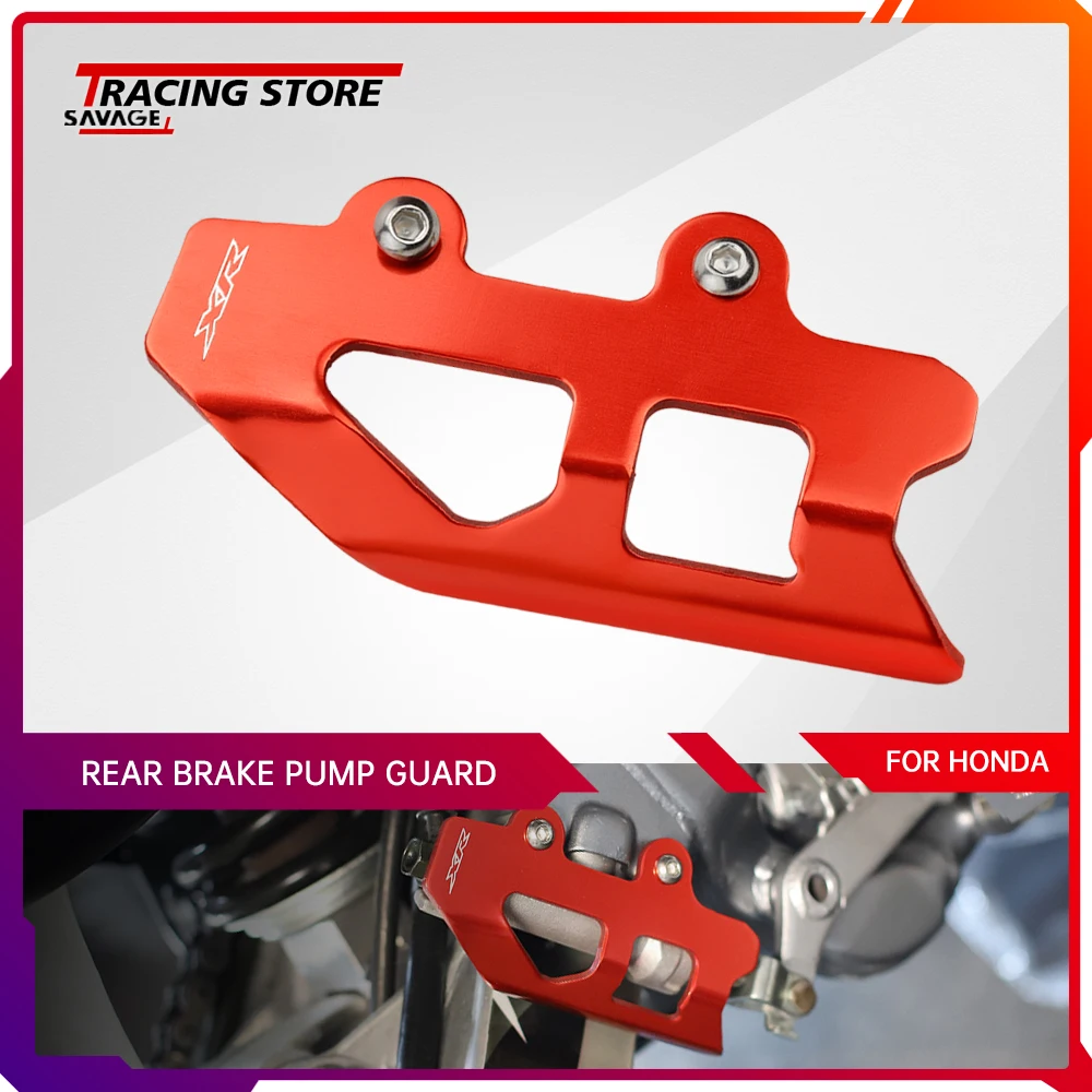 Rear Brake Master Cylinder Guard For HONDA XR250R XR400R XR650R/L XR600R 1990-2000 Motorcycle Parts Brake Pump Cover Protector